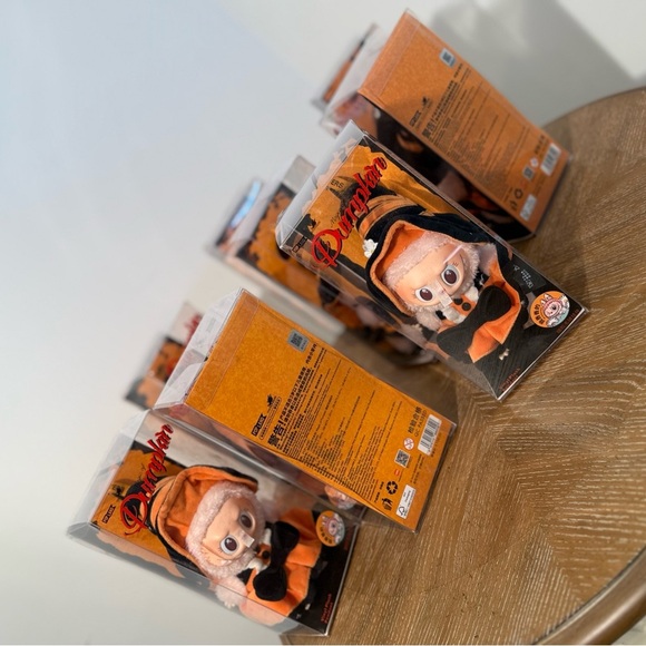 Authentic Pop Mart Labubu Magic of Pumpkin Mokoko Vinyl Plush Pendant - Picture 7 of 16